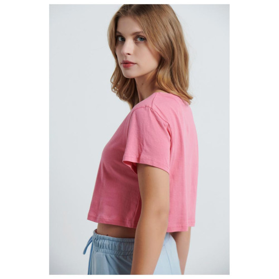 Bodytalk Γυναικεία κοντομάνικη μπλούζα Cropped